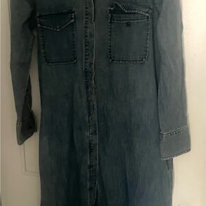 Bass Blue Denim Shirt Dress